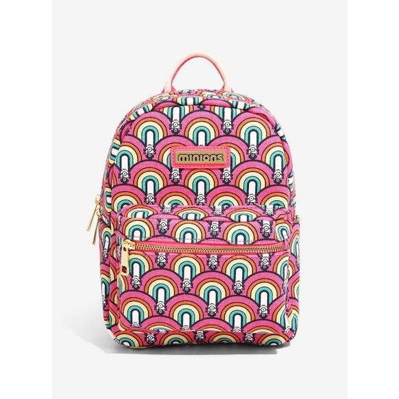 Minions Artist Series Rainbow Mini Backpack - BoxLunch Exclusive main image 6